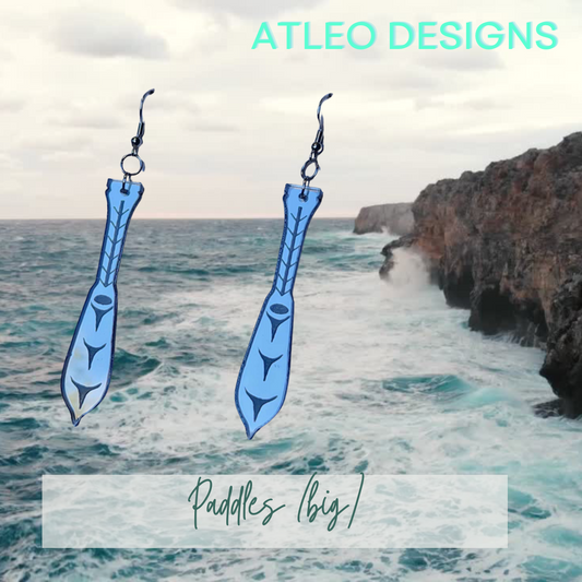 Paddle Earrings