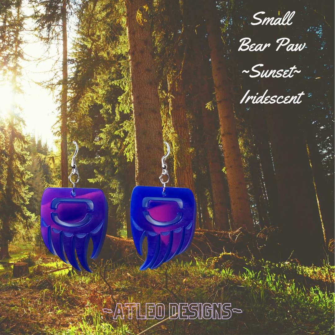 Bear Paw Earrings