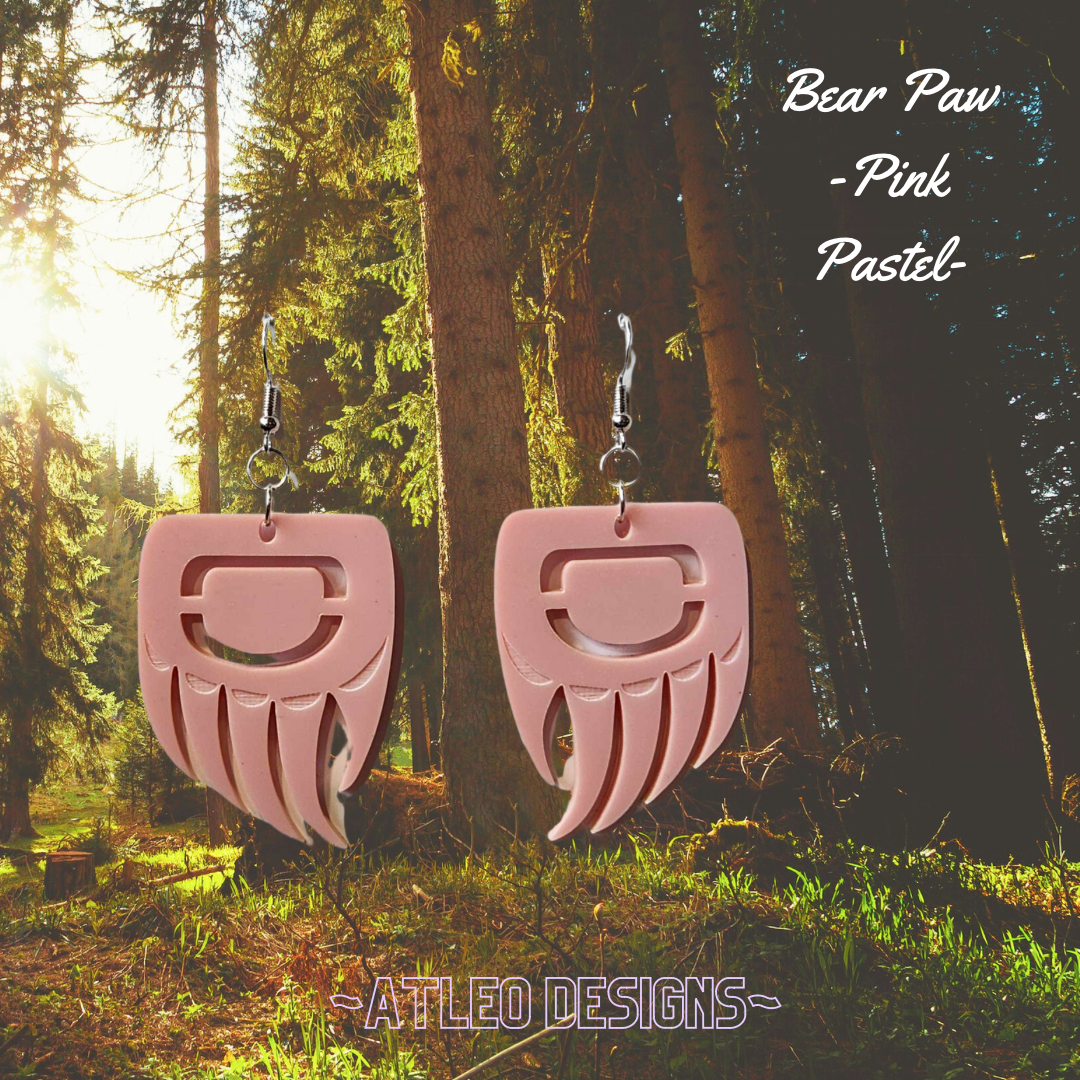 Bear Paw Earrings (BIG)