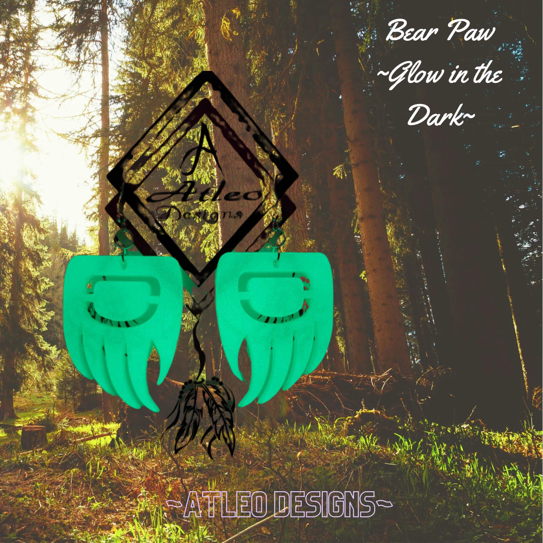 Bear Paw Earrings (BIG)