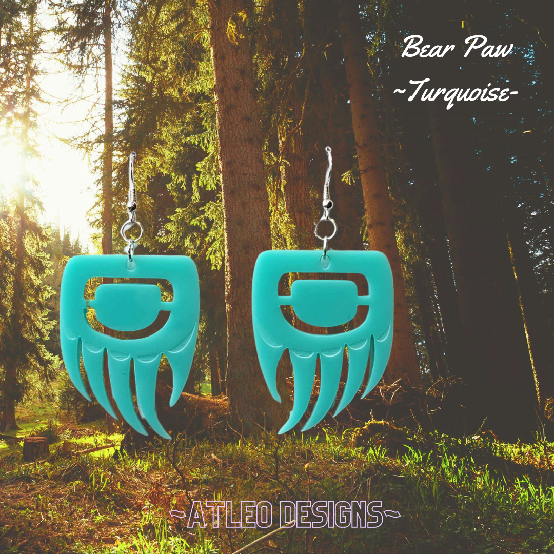 Bear Paw Earrings (BIG)