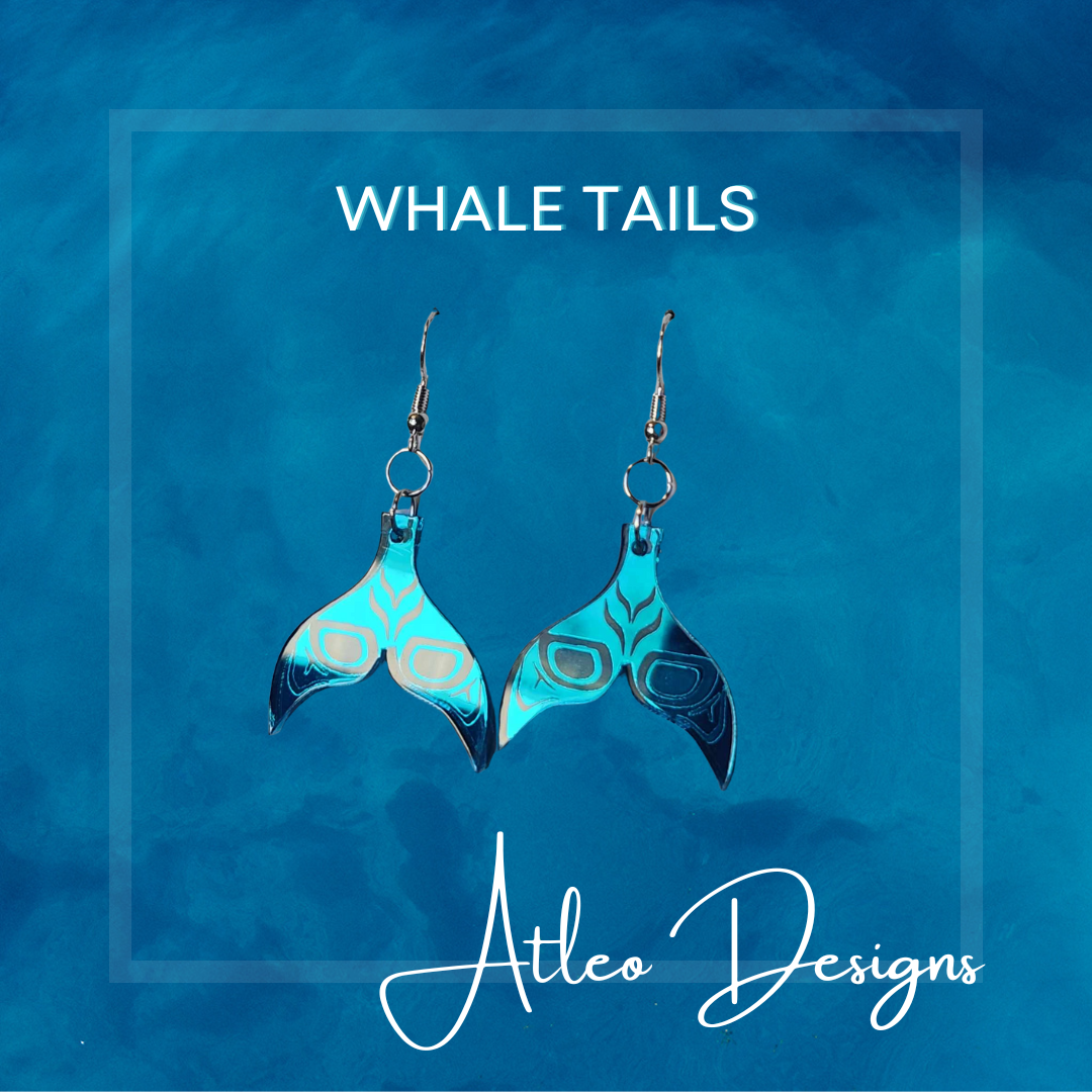 Whale Tail Earrings