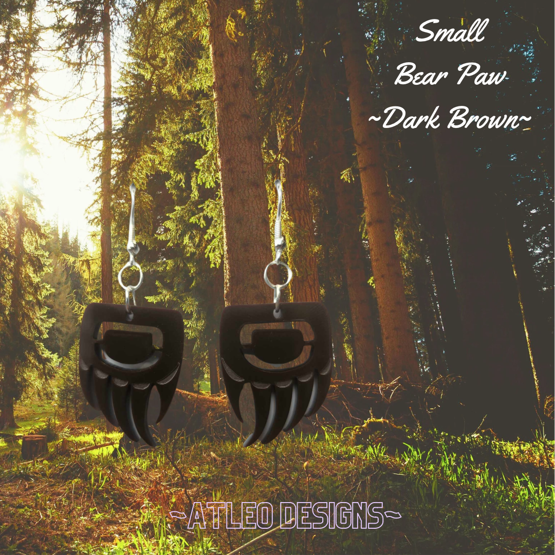 Bear Paw Earrings