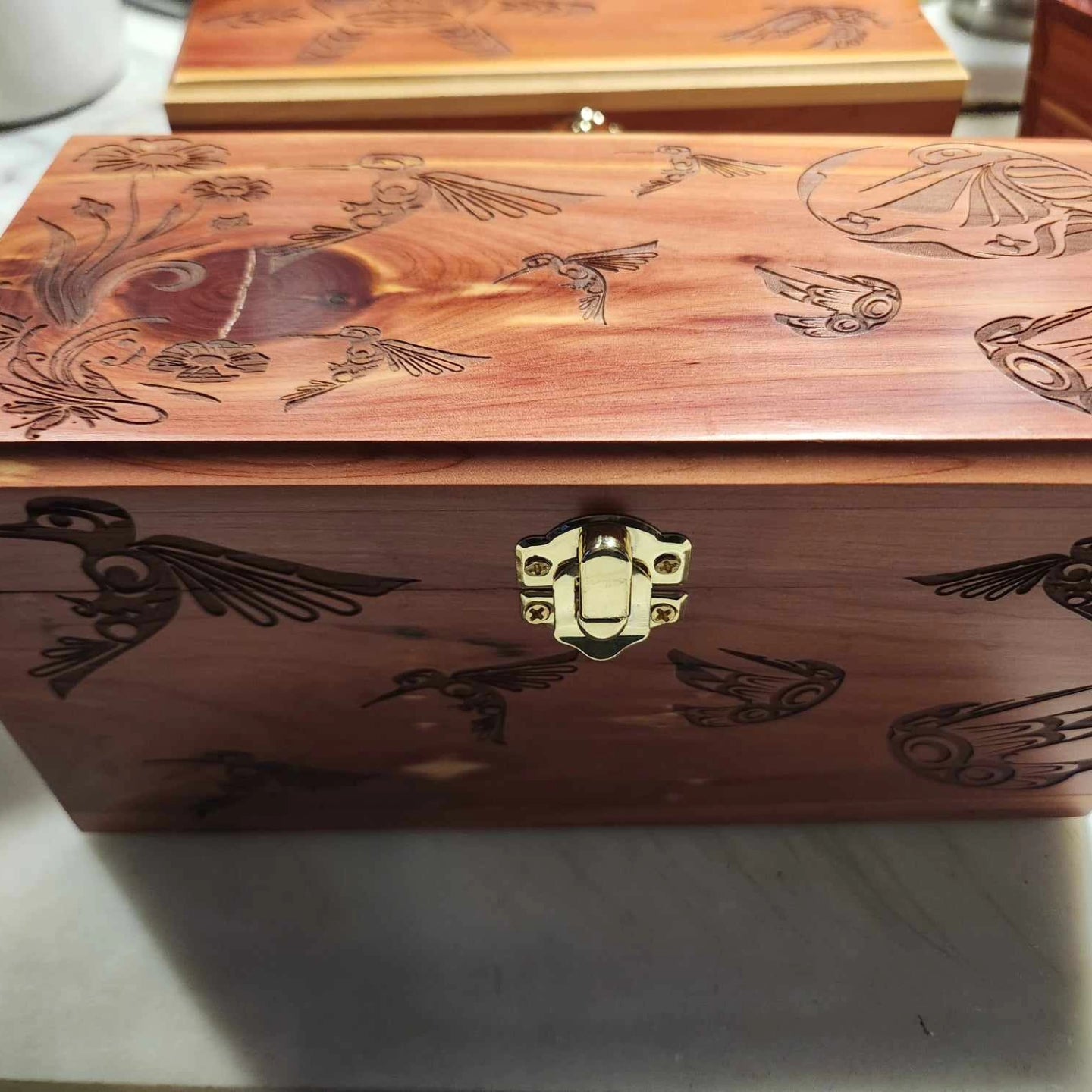 Cedar boxes